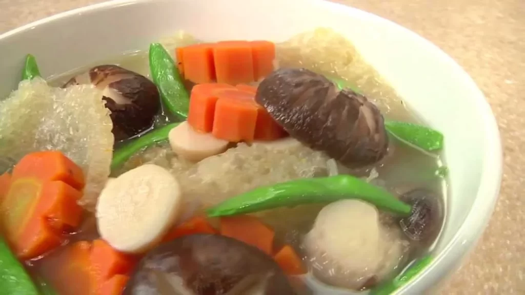 canh bóng bì lợn