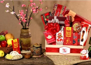 cách làm giỏ quà tết