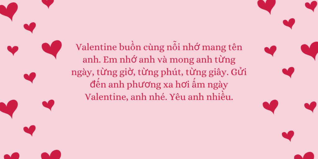 lời chúc Valentine hay